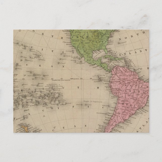 Western Hemisphere 9 Postcard (Front)