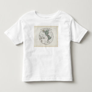 Western Hemisphere Atlas Map Toddler T-shirt