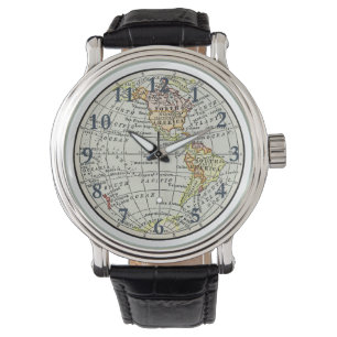 Western Hemisphere Map Globe Travel Watch