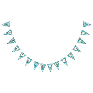 Western Horse Birthday Bunting Flags