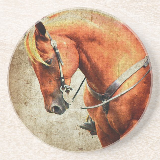 Western Horse Coaster (Front)
