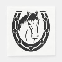 Western Horse Horseshoe Wedding Country Equestrian