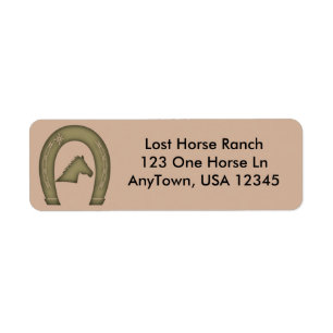 Western Horse Shoe Design
