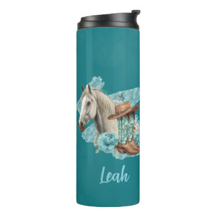 Western Horse Thermal Tumbler