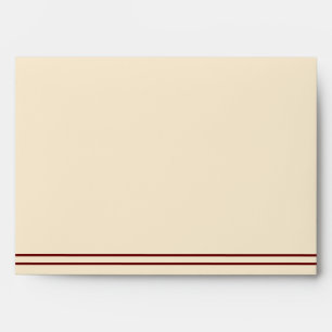 Western Horseshoes Wedding Envelope