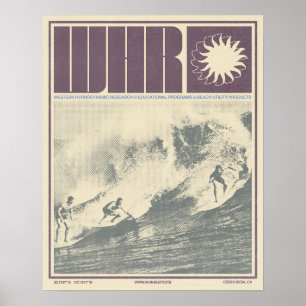 Western Hydrodynamic Research Surf Poster