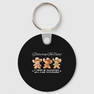 Western Labor And Delivery Nurse Christmas Doula M Keychain