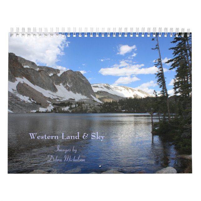 Western Land and Sky Scenic Calendar (Cover)