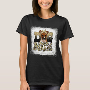 Western Leopard Basenji Mom Mother's Day T-Shirt