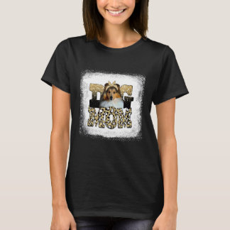 Western Leopard Collies Mom Mother's Day T-Shirt