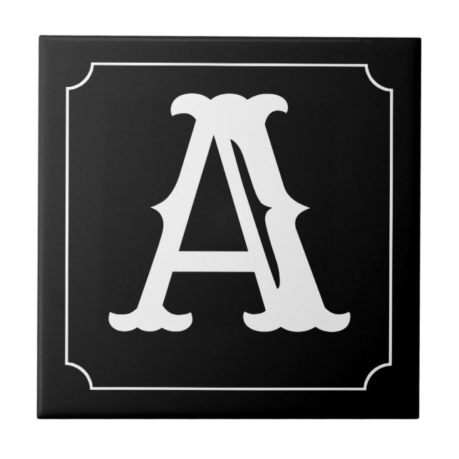 Western Letter Tiles (Front)