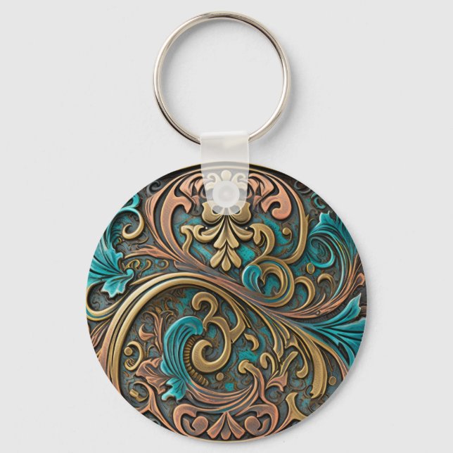 Western look keychain (Front)