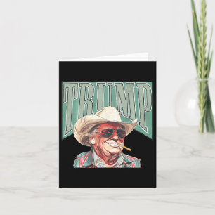 Western Make America Great Trump Daddy 1 Card