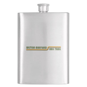 Western Maryland Rail Trail Hip Flask