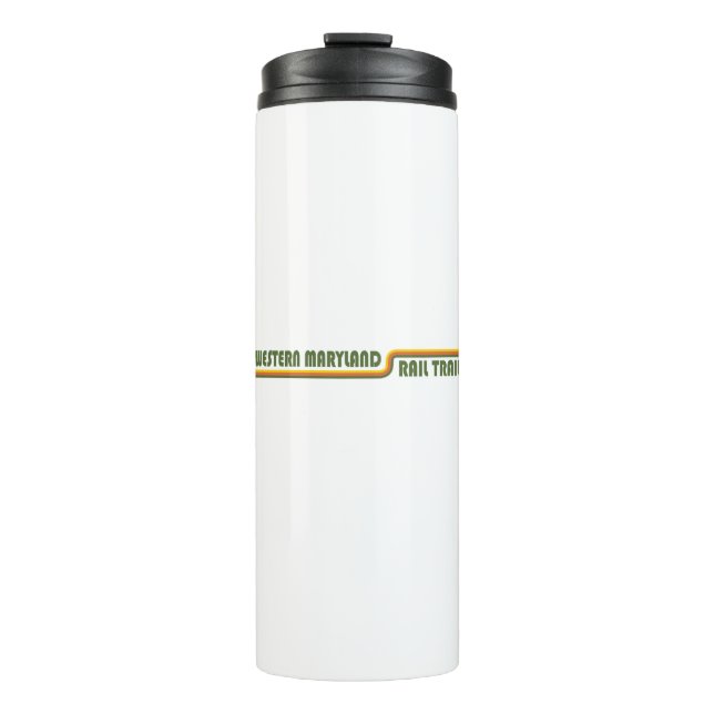 Western Maryland Rail Trail Thermal Tumbler (Front)