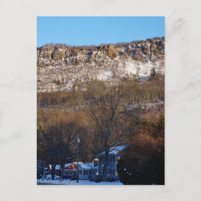 Western Mass Winter Postcard (Front)
