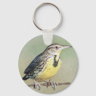 Western Meadowlark Keychain