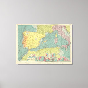 Western Mediterranean Canvas Print