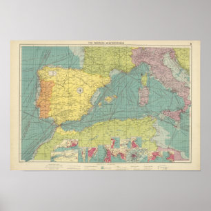 Western Mediterranean Poster