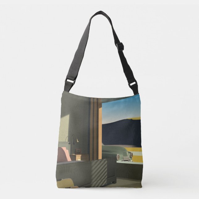 Western Motel Crossbody Bag (Front)