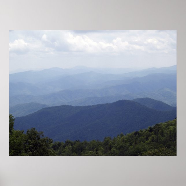 Western NC Mountains 3 Poster (Front)