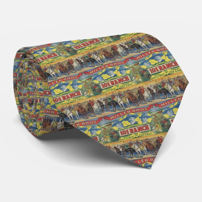 Western Necktie - 101 Ranch (Rolled)