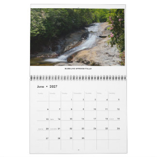 Western North Carolina Calendar 2027