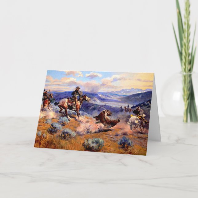 Western Nostalgia Card (Front)