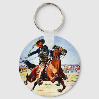 Western Nostalgia Keychain