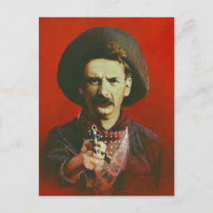 Western Outlaw Postcard