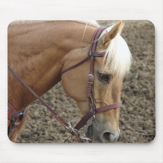 Western  Palomino Mouse Pad (Front)