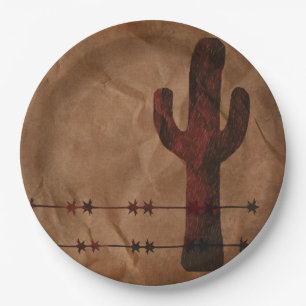 Western  paper plate