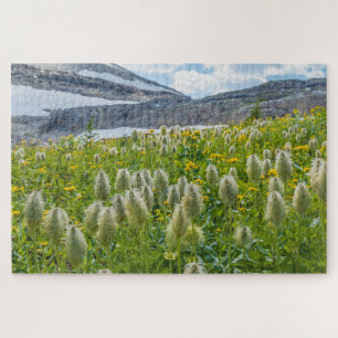 Western Pasqueflower East Kootenay Mountains Jigsaw Puzzle