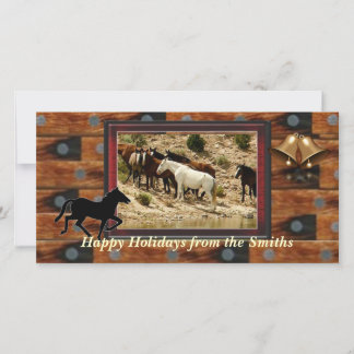 Western photo card