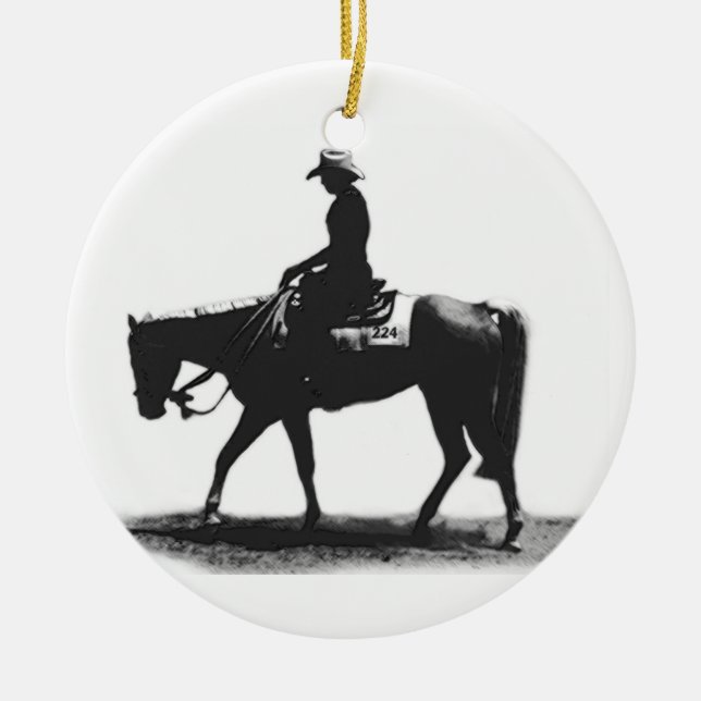 Western Pleasure ornament (Front)