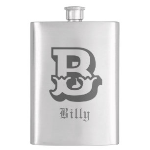 Western pride Personalized Monogram Hip Flask