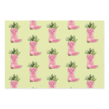 Western Prints Wrapping Paper Set