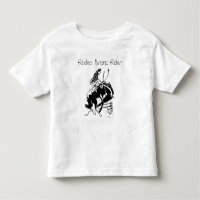 Western Retro Rodeo Bronc Rider T-Shirt