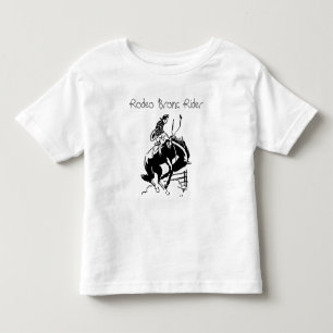 Western Retro Rodeo Bronc Rider T-Shirt