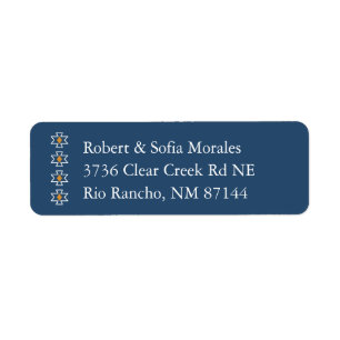 Western Return Address Labels, Rio Rancho Suite