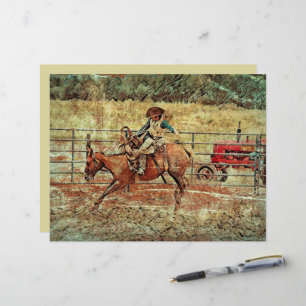 Western Rodeo Country Horse Riding Texture