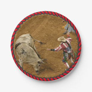 Western Rodeo Party Paper Plates