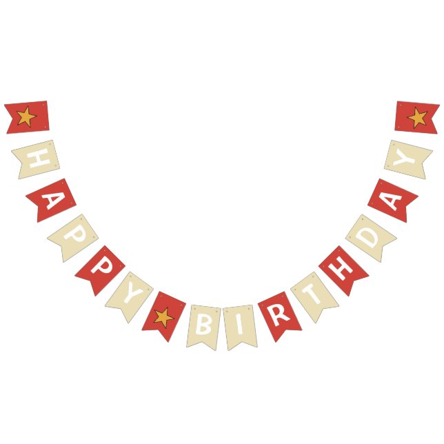 Western Rodeo Themed Party 1st Rodeo BirthdayParty Bunting Flags (All)