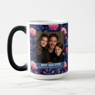 Western Rose Grandad Birthday Travel Tea Magic Mug