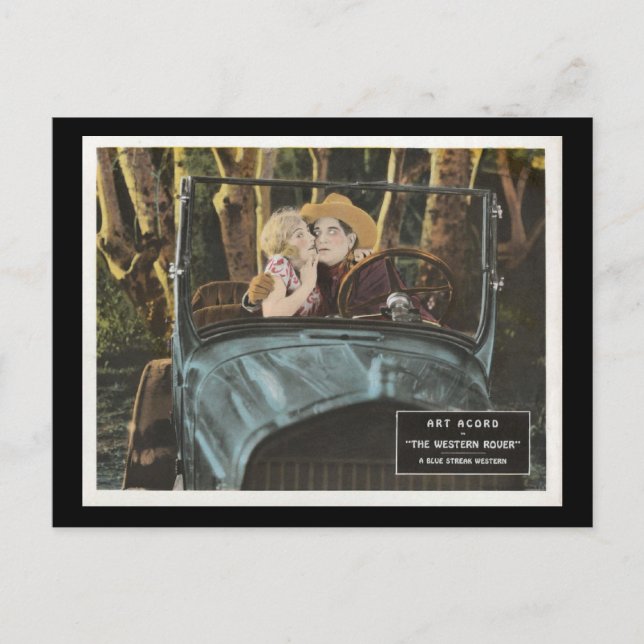 Western Rover  Silent Film 1927 Postcard (Front)