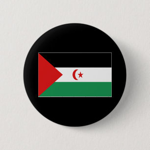 WESTERN SAHARA 2 INCH ROUND BUTTON