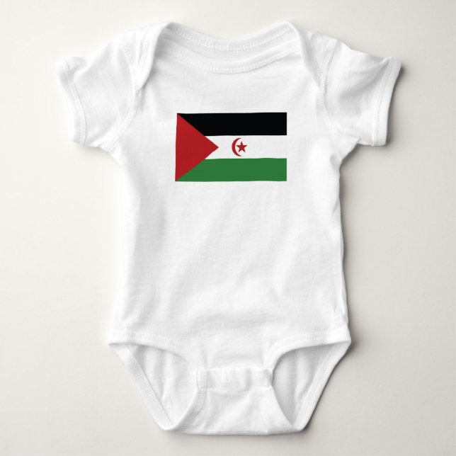 Western Sahara Baby Bodysuit (Front)