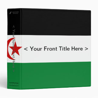 Western Sahara Flag Binder