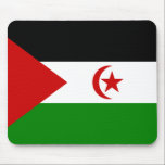 western sahara mouse pad<br><div class="desc">Flag design mousepad - fully customizable.</div>