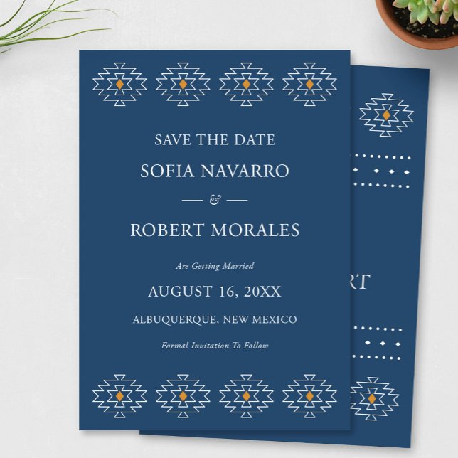 Western Save The Date Card, Rio Rancho Suite Invitation (Rio Rancho Save The Date)